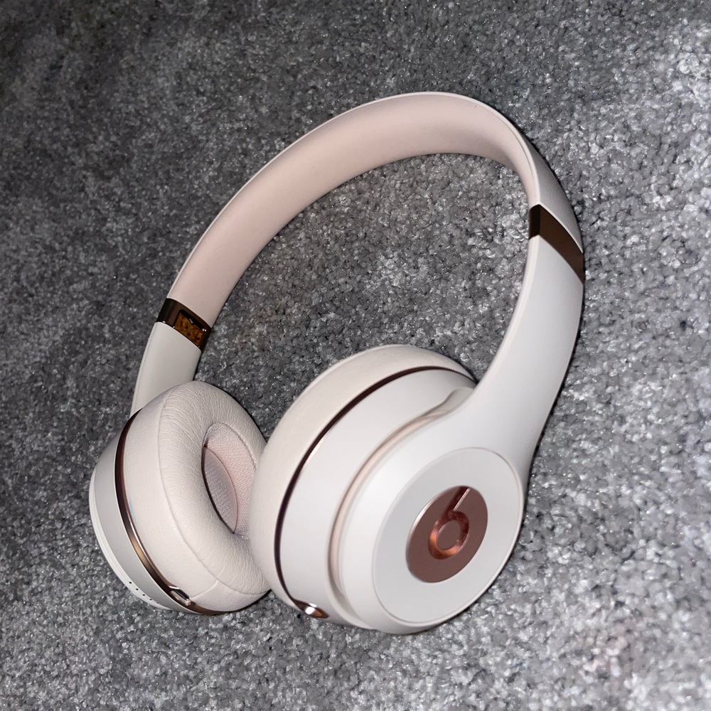 Matte Gold Wireless Beats